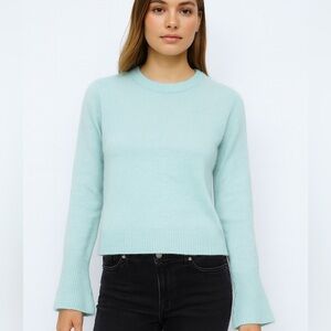 Lord & Taylor 100% Cashmere Sweater – Petite XS – Light Aqua
